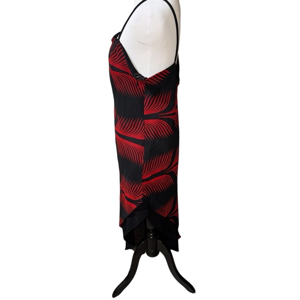 Sally U.S.A. Women's Size XXL Bodycon Dress Vintage 1990's Side Slit Lined - Picture 3 of 8